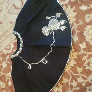 Kids Black Poodle Skirt Costume
